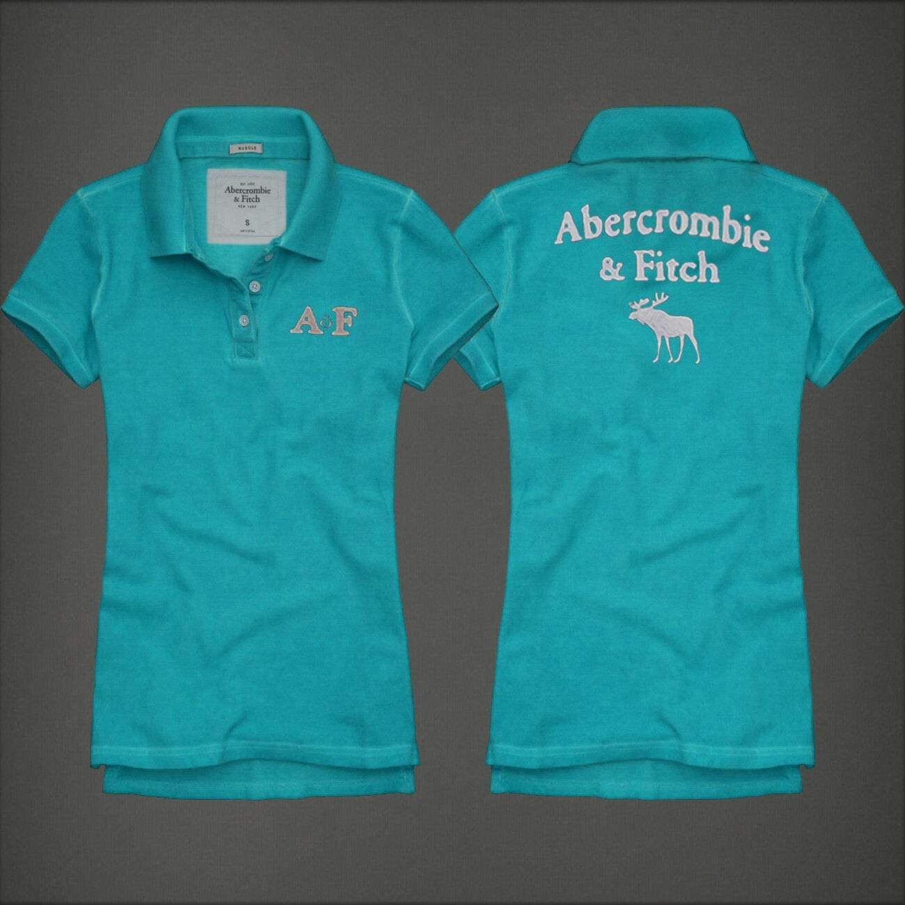 Abercrombie Fitch Femme 4871 Polo Court Tees