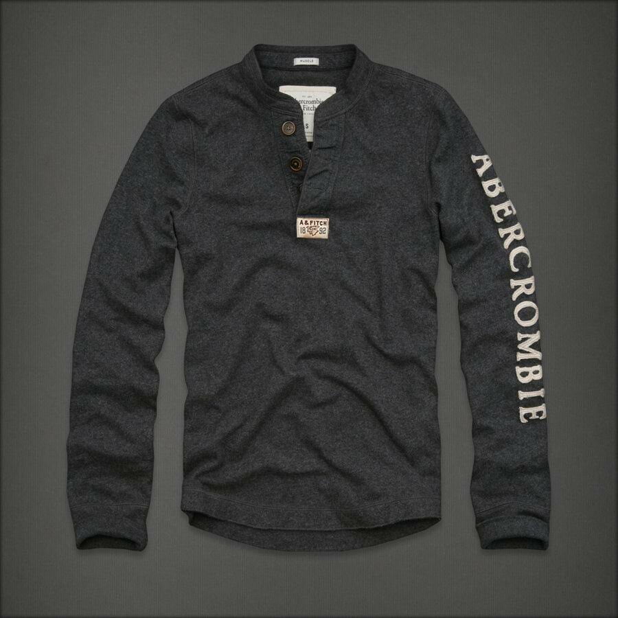 Abercrombie Fitch Homme 2807 T-Shirts manches longues vêtements