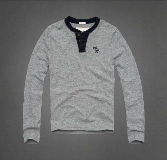 Abercrombie Fitch Homme 2816 T-Shirts manches longues vêtements