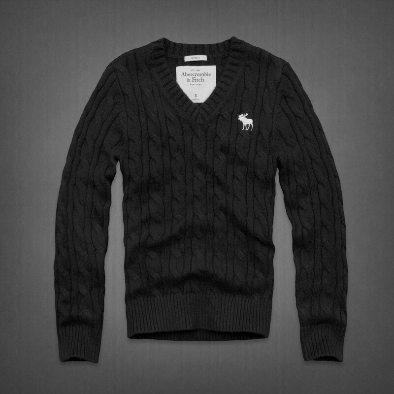 Abercrombie & Fitch Homme 1055 Pull vente de vêtements