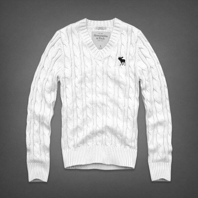 Abercrombie & Fitch Homme 1059 Pull vente de vêtements