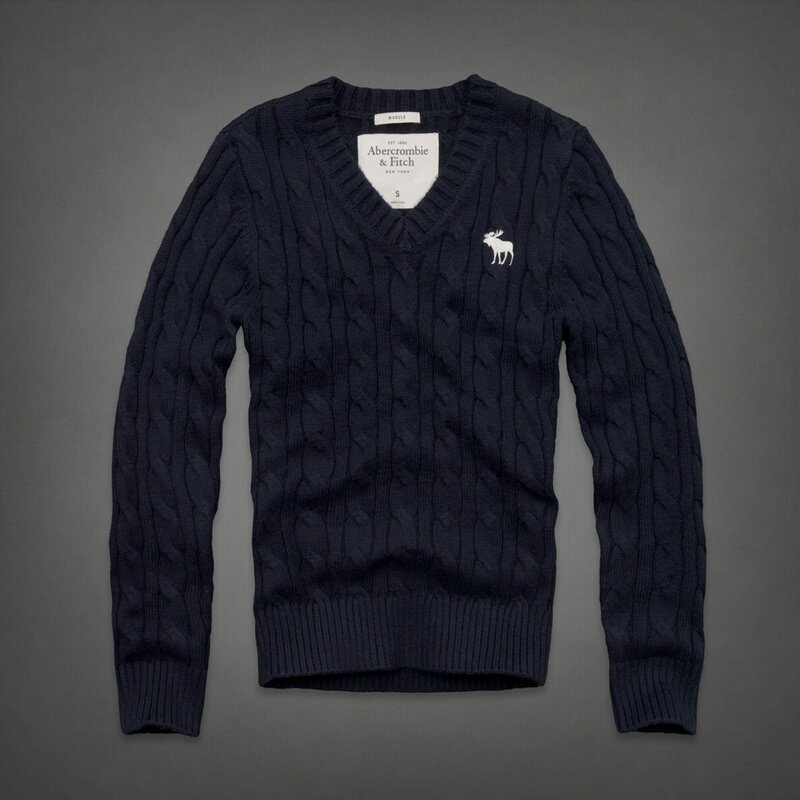 Abercrombie & Fitch Homme 1061 Pull vente de vêtements