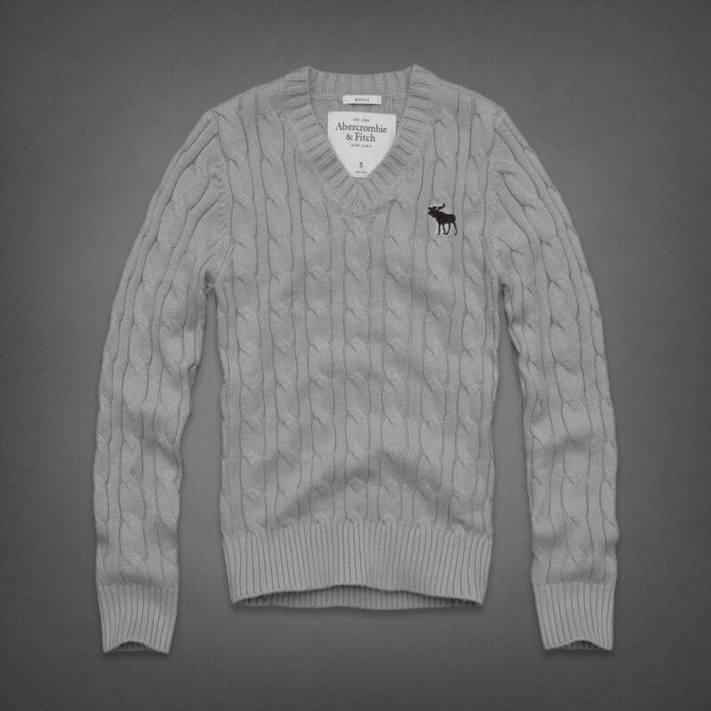 Abercrombie & Fitch Homme 1065 Pull vente de vêtements