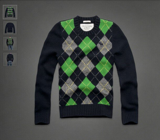 Abercrombie & Fitch Homme 1144 Pull vente de vêtements