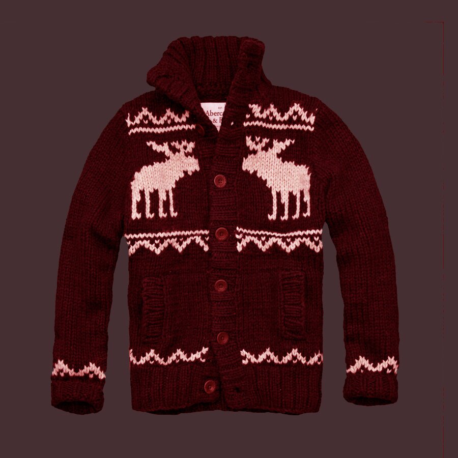 Abercrombie & Fitch Homme 1151 Pull vente de vêtements
