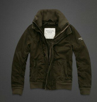 Abercrombie & Fitch Homme 1461 Veste Coupe Vent