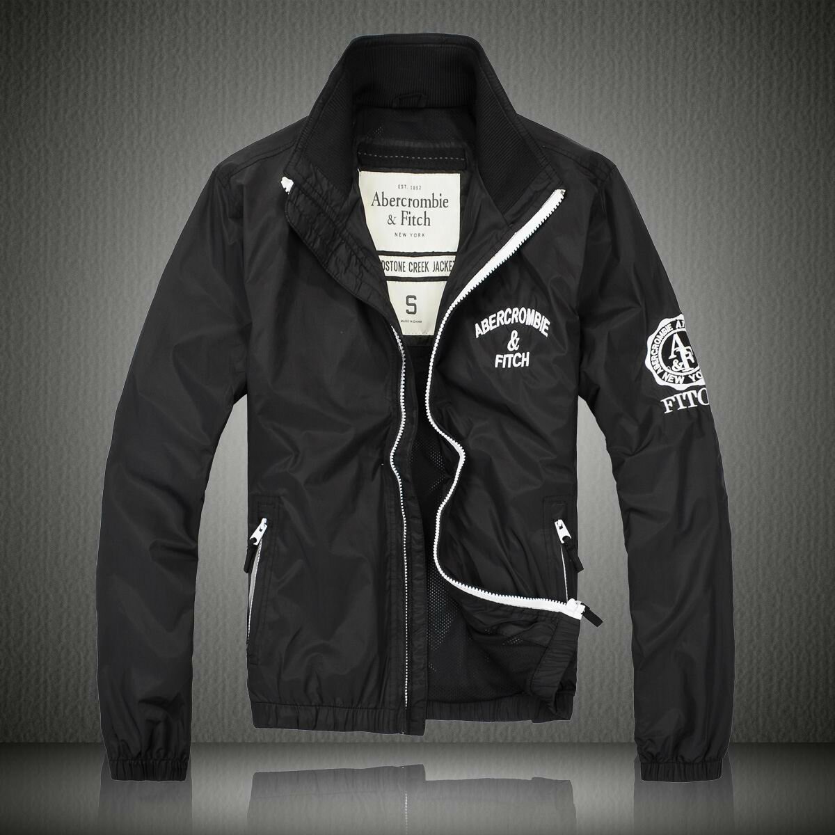 Abercrombie & Fitch Homme 1486 Veste Coupe Vent