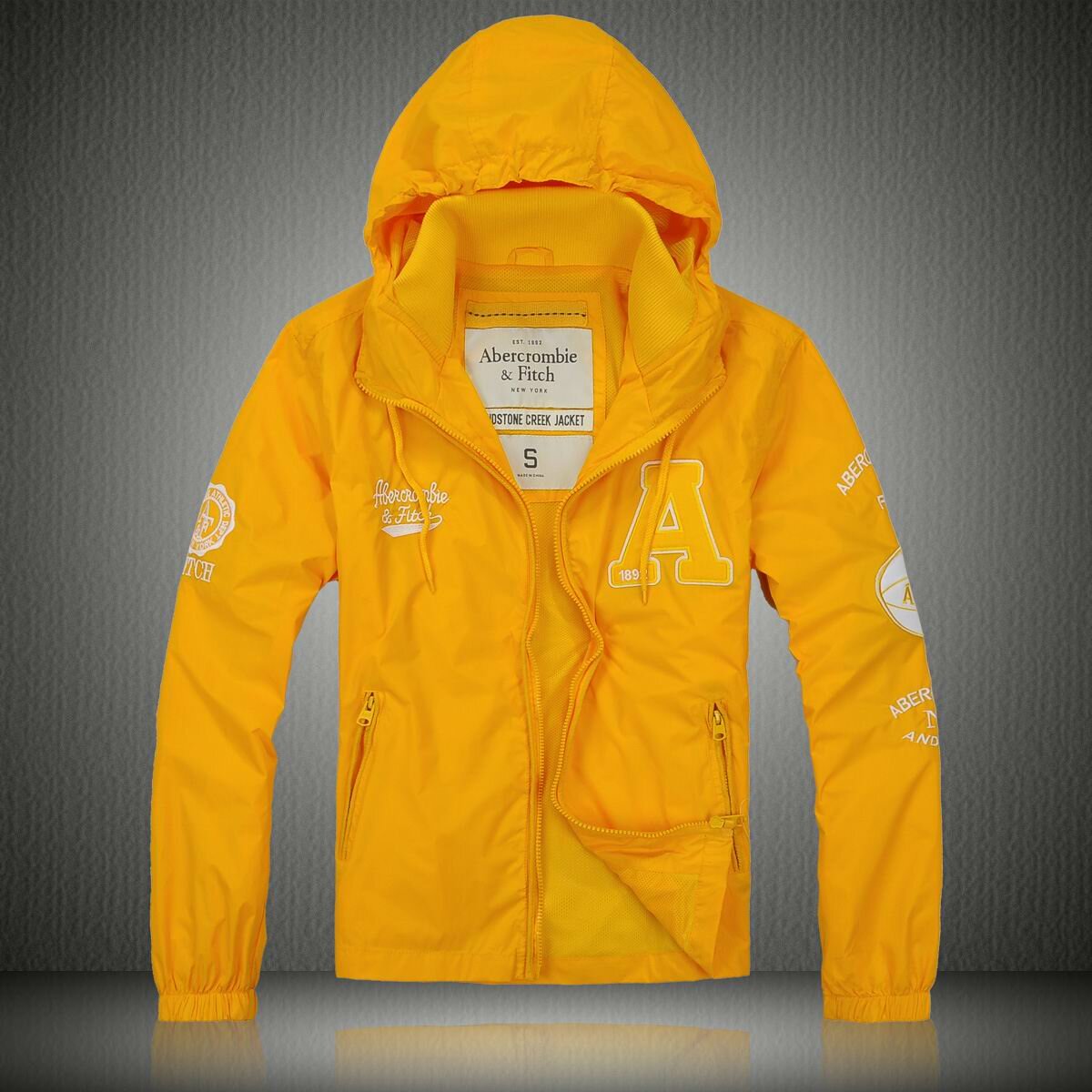 Abercrombie & Fitch Homme 1489 Veste Coupe Vent