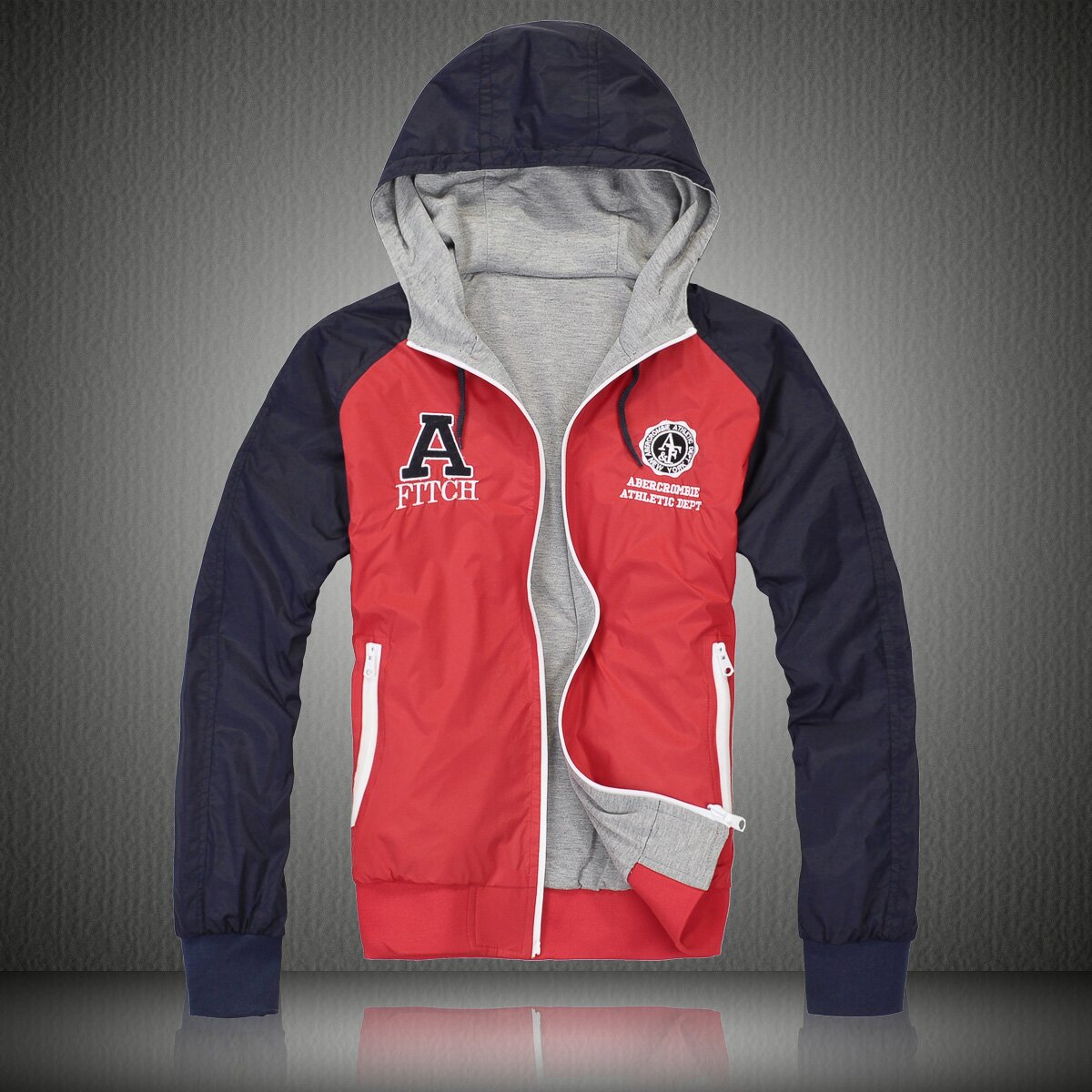 Abercrombie & Fitch Homme 1491 Veste Coupe Vent