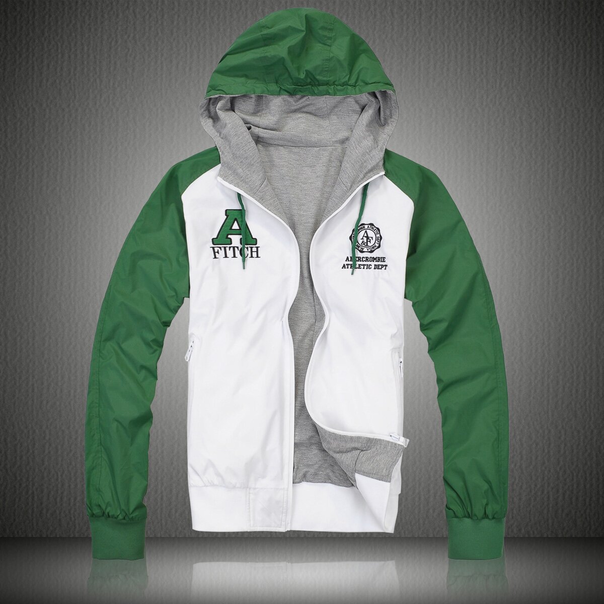 Abercrombie & Fitch Homme 1492 Veste Coupe Vent