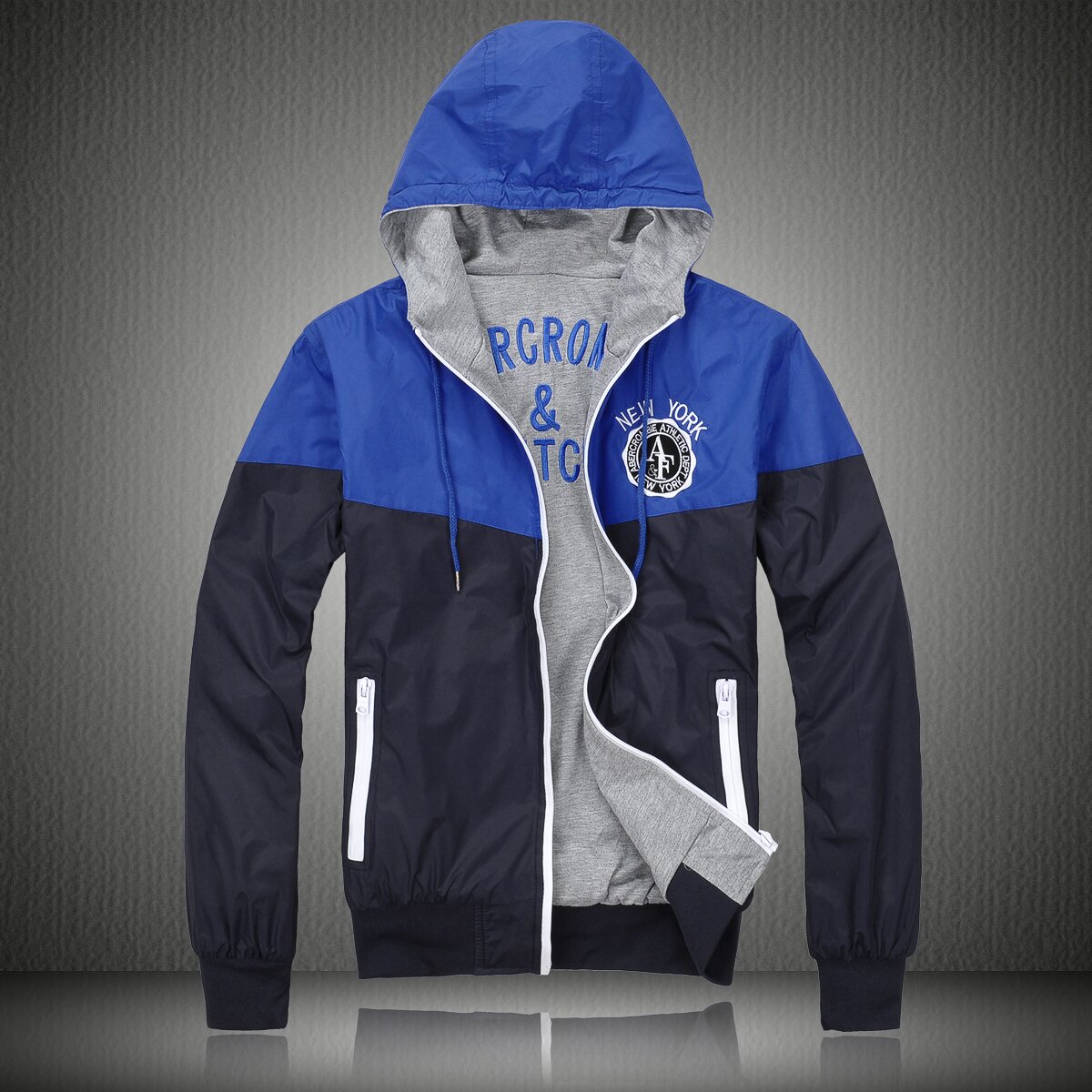 Abercrombie & Fitch Homme 1502 Veste Coupe Vent