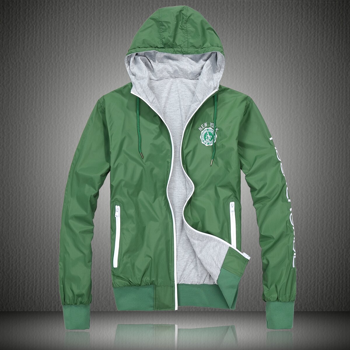 Abercrombie & Fitch Homme 1512 Veste Coupe Vent