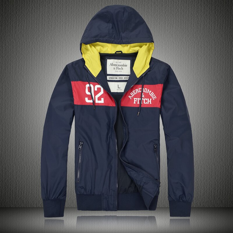 Abercrombie & Fitch Homme 1533 Veste Coupe Vent