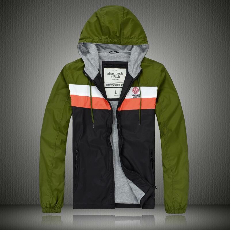 Abercrombie & Fitch Homme 1539 Veste Coupe Vent