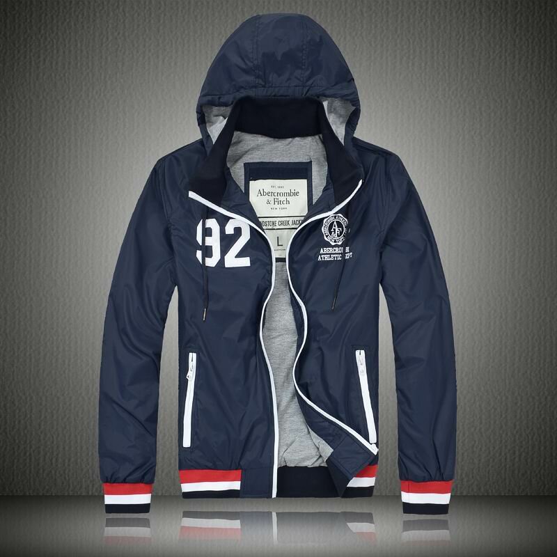 Abercrombie & Fitch Homme 1541 Veste Coupe Vent