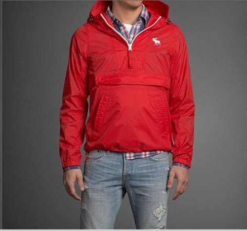 Abercrombie & Fitch Homme 1573 Veste Coupe Vent