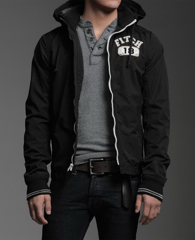 Abercrombie & Fitch Homme 1580 Veste Coupe Vent