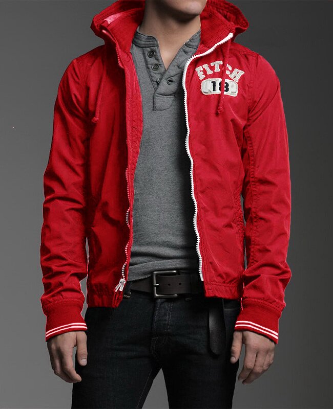 Abercrombie & Fitch Homme 1589 Veste Coupe Vent