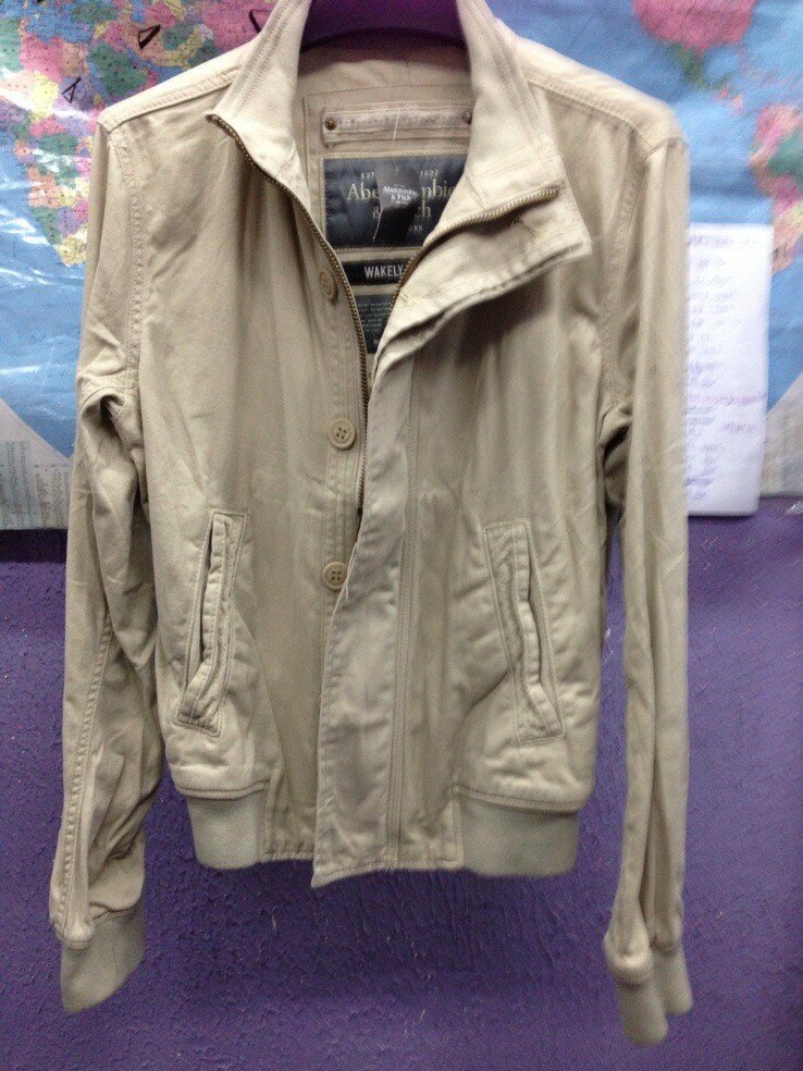 Abercrombie & Fitch Homme 1591 Veste Coupe Vent