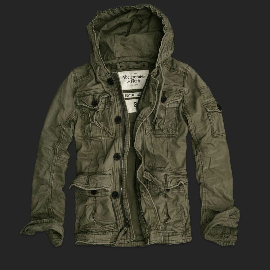 Abercrombie & Fitch Homme 1603 Veste Coupe Vent
