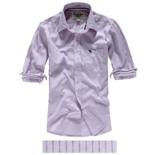 Abercrombie & Fitch Homme 2331 Washed Long Chemises