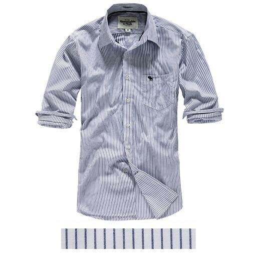 Abercrombie & Fitch Homme 2333 Washed Long Chemises