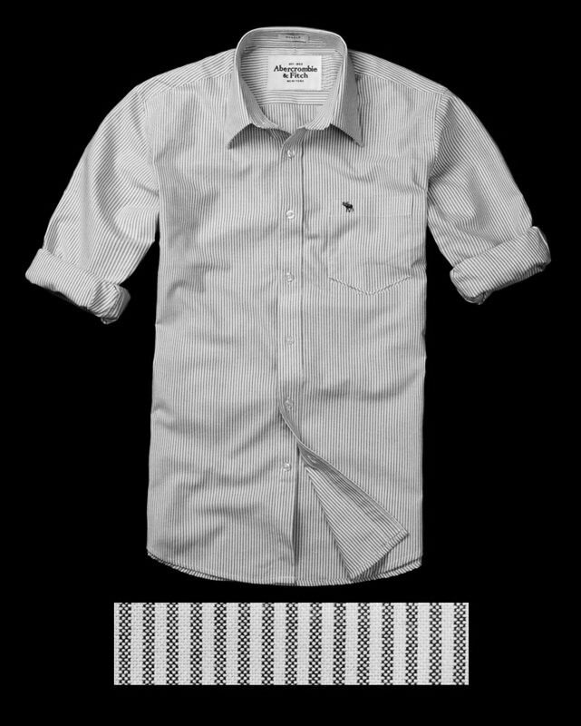 Abercrombie & Fitch Homme 2335 Washed Long Chemises