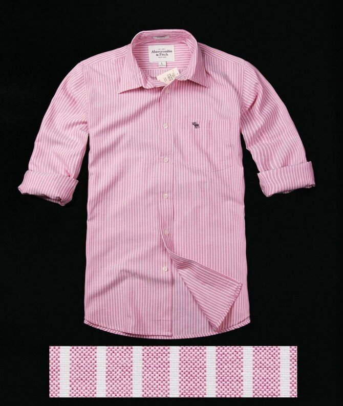 Abercrombie & Fitch Homme 2345 Washed Long Chemises