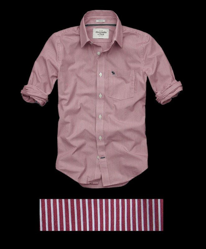 Abercrombie & Fitch Homme 2349 Washed Long Chemises