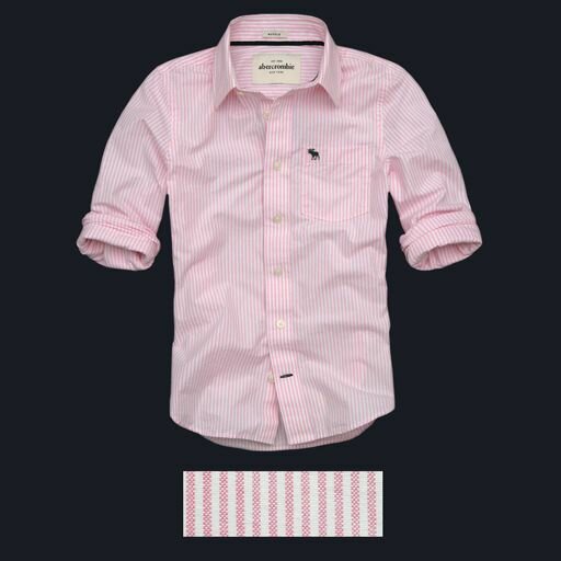 Abercrombie & Fitch Homme 2352 Washed Long Chemises
