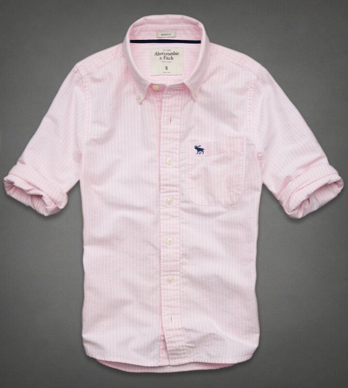 Abercrombie & Fitch Homme 2354 Washed Long Chemises