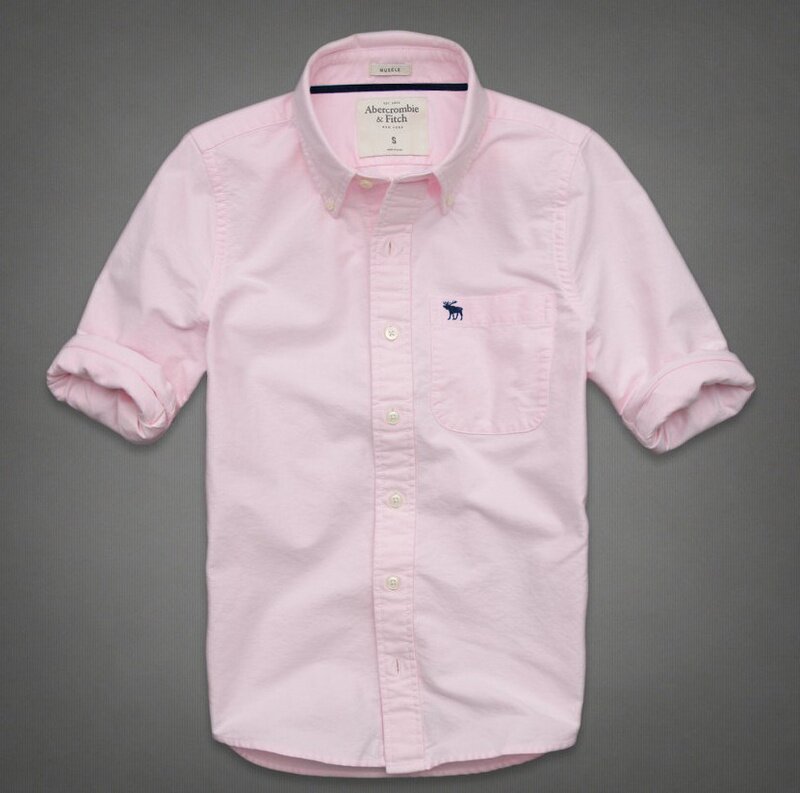 Abercrombie & Fitch Homme 2356 Washed Long Chemises