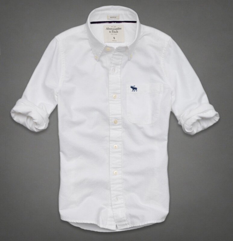 Abercrombie & Fitch Homme 2365 Washed Long Chemises