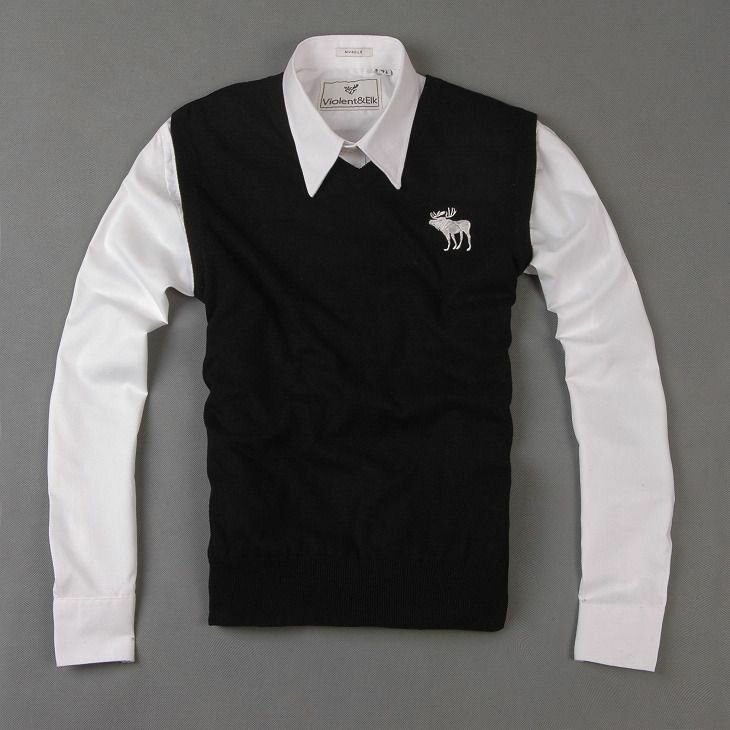 Abercrombie Fitch Homme 1212 Pull vente de vêtements