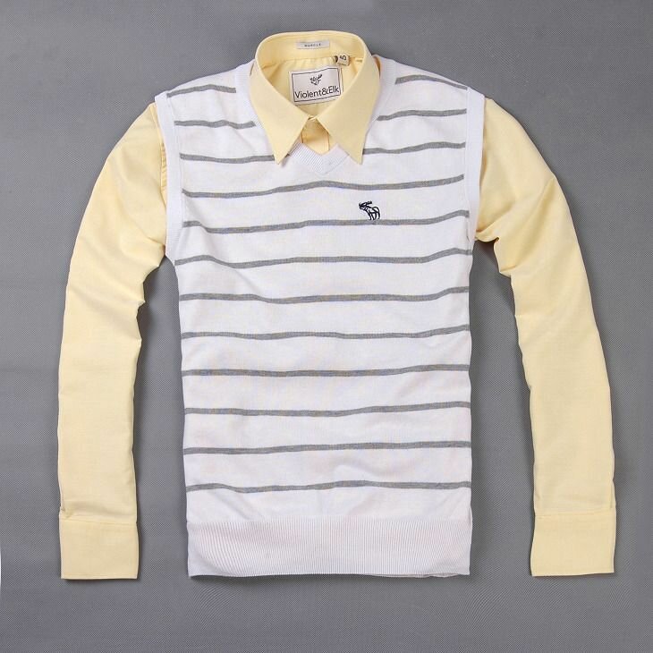 Abercrombie Fitch Homme 1244 Pull vente de vêtements