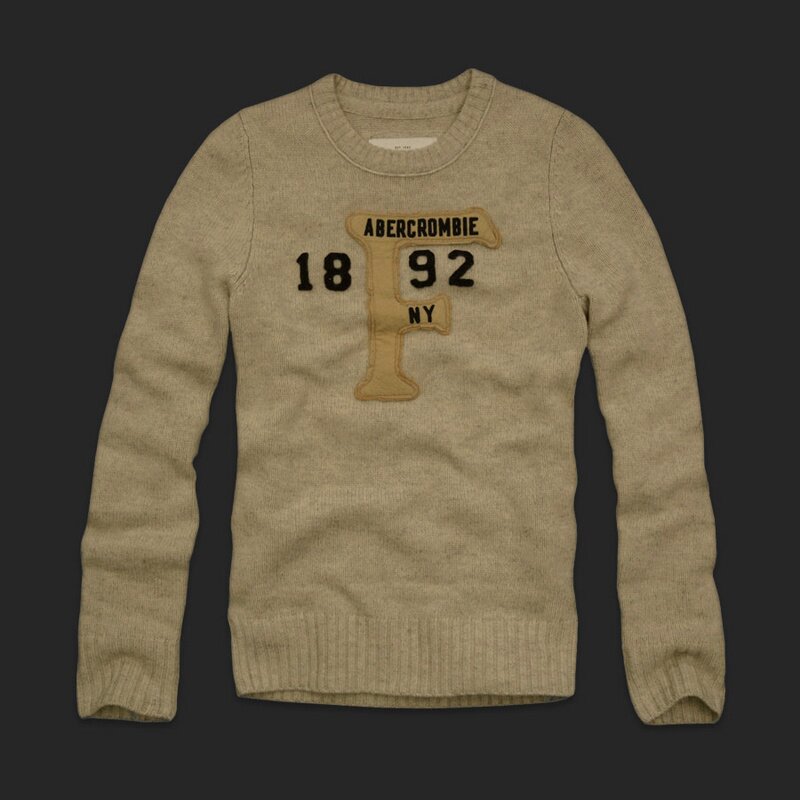 Abercrombie Fitch Homme 1271 Pull vente de vêtements