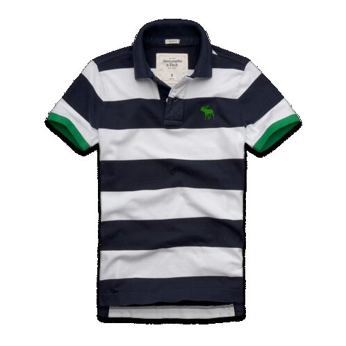 Abercrombie & Fitch Homme 3265 Polo T-shirts Strip