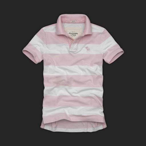 Abercrombie & Fitch Homme 3280 Polo T-shirts Strip