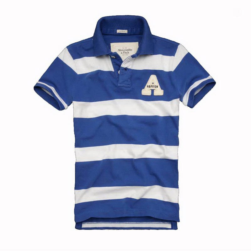 Abercrombie & Fitch Homme 3287 Polo T-shirts Strip