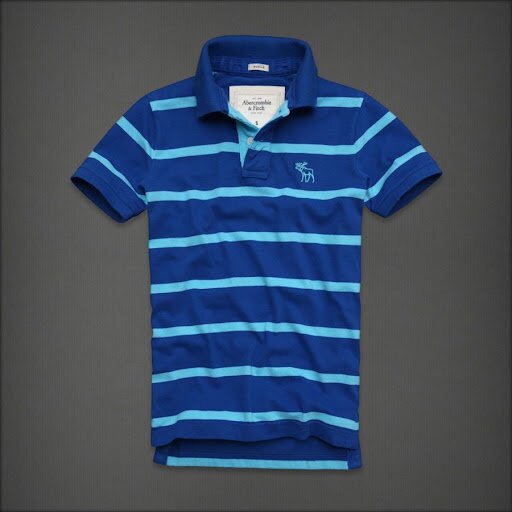 Abercrombie & Fitch Homme 3297 Polo T-shirts Strip
