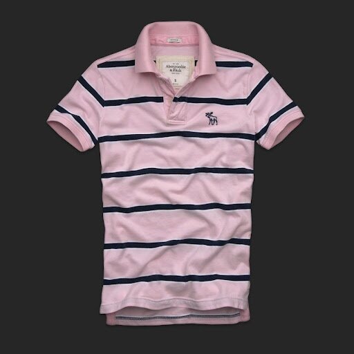 Abercrombie & Fitch Homme 3299 Polo T-shirts Strip