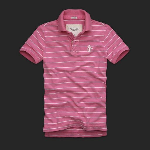 Abercrombie & Fitch Homme 3308 Polo T-shirts Strip