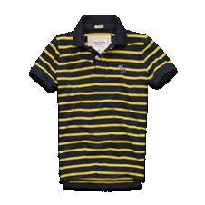 Abercrombie & Fitch Homme 3314 Polo T-shirts Strip