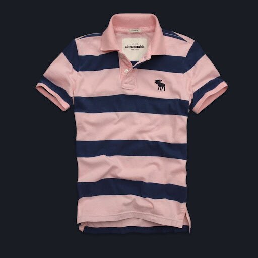 Abercrombie & Fitch Homme 3317 Polo T-shirts Strip