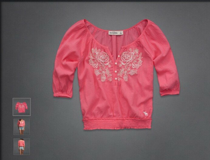 Abercrombie & Fitch Femme 4677 T-Shirts vente de vêtements