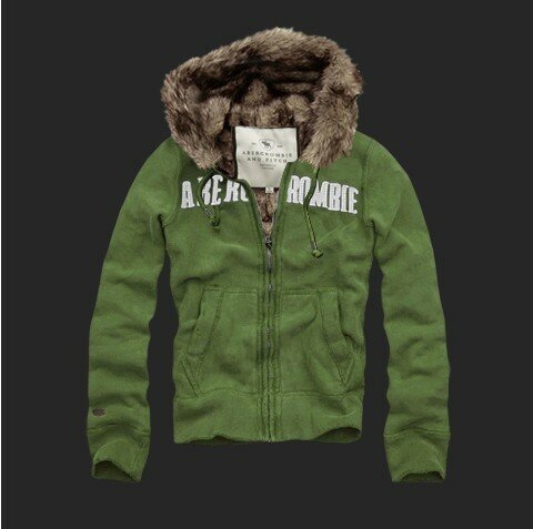 Abercrombie Fitch Homme 1614 Sweats à capuche fourrure
