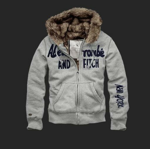 Abercrombie Fitch Homme 1618 Sweats à capuche fourrure