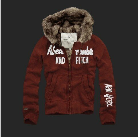 Abercrombie Fitch Homme 1622 Sweats à capuche fourrure