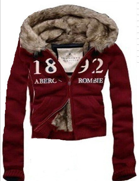 Abercrombie Fitch Homme 1624 Sweats à capuche fourrure