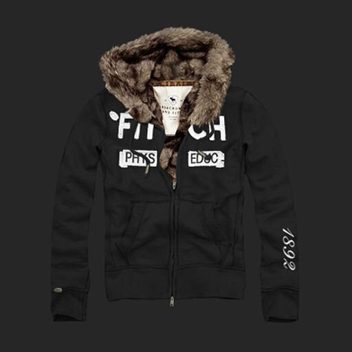 Abercrombie Fitch Homme 1627 Sweats à capuche fourrure